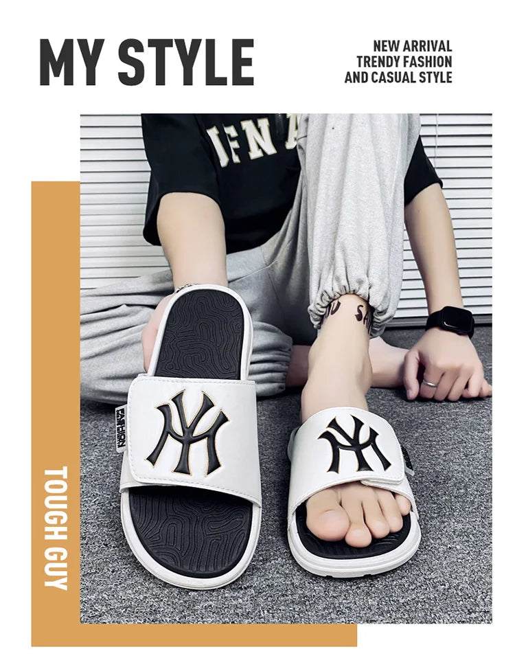 Women's Slippers Men Non-slip Slippers Summer Comfortable Beach Sandals Couple Thick Bottom Shoes Pillow Slippers 2023 Viralgem Store