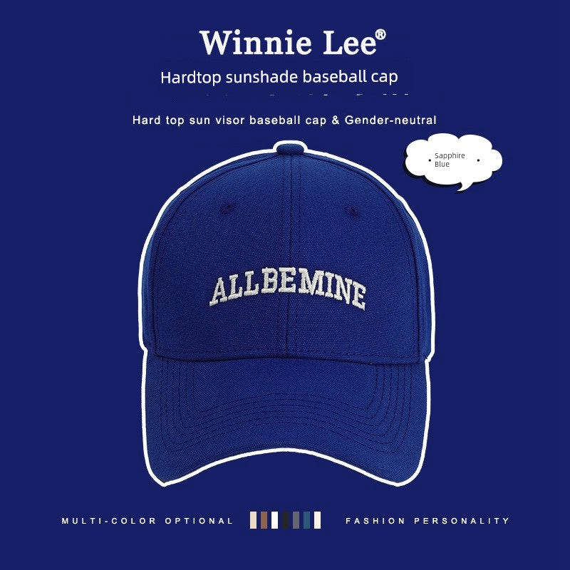 Winnie Lee Face-Looking Little Girl Deepening Hard Top Hat