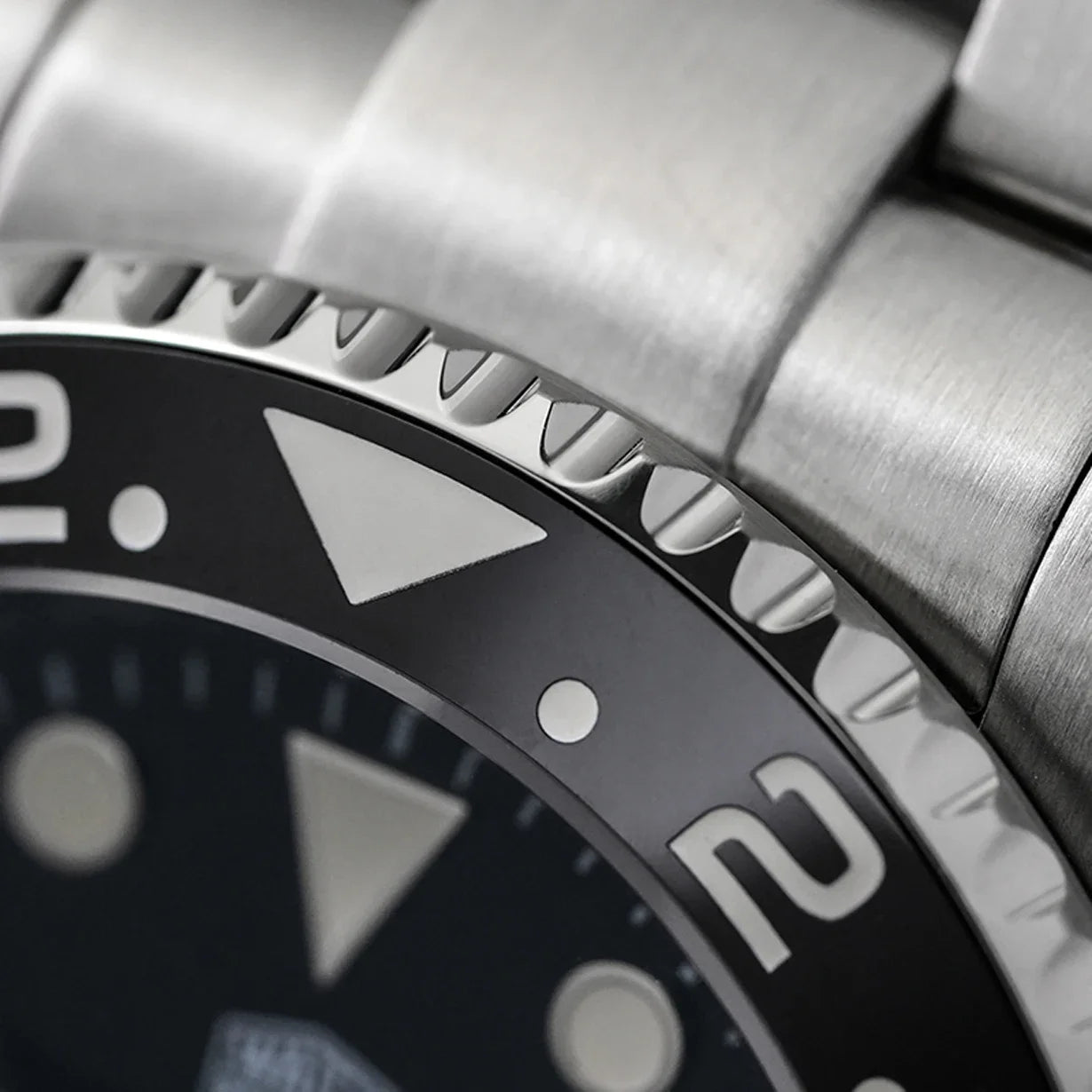 Watchdives WD16760 NH34 Sub GMT Watch Stainless Steel Sapphire Automatic Movement BGW9 Luminous 300m Waterproof Watches for men