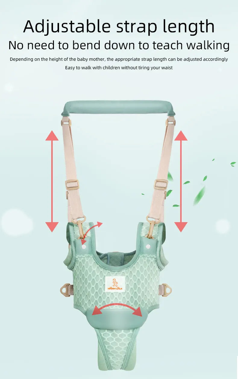 Toddler Infant Walker Harness Assistant Belt - Help Baby Walk - Child Learning Walk Support Assist Trainer Baby Walking Harness