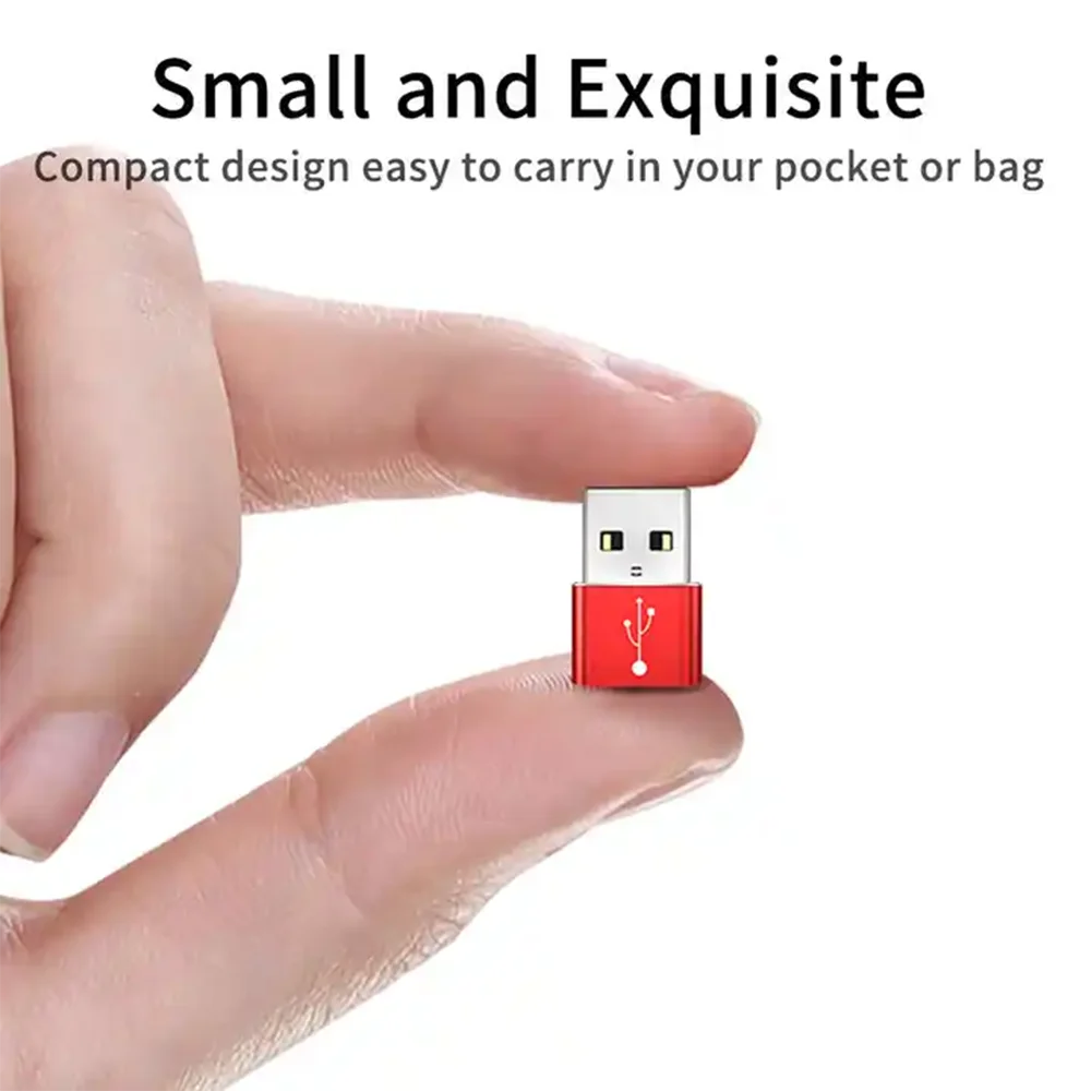 1/2PC Type C To USB 3.0 OTG Adapter USB C Male To USB Female Converter For Laptop Macbook Samsung Xiaomi USB C OTG Connector