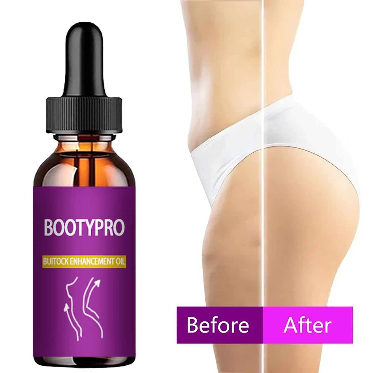 YRFKT Lift Bust Oil Buttocks Up Massage Oil Essential Oils Essence Body Care Essential Oil Butt Hip Lift Butt Enlargement Oils