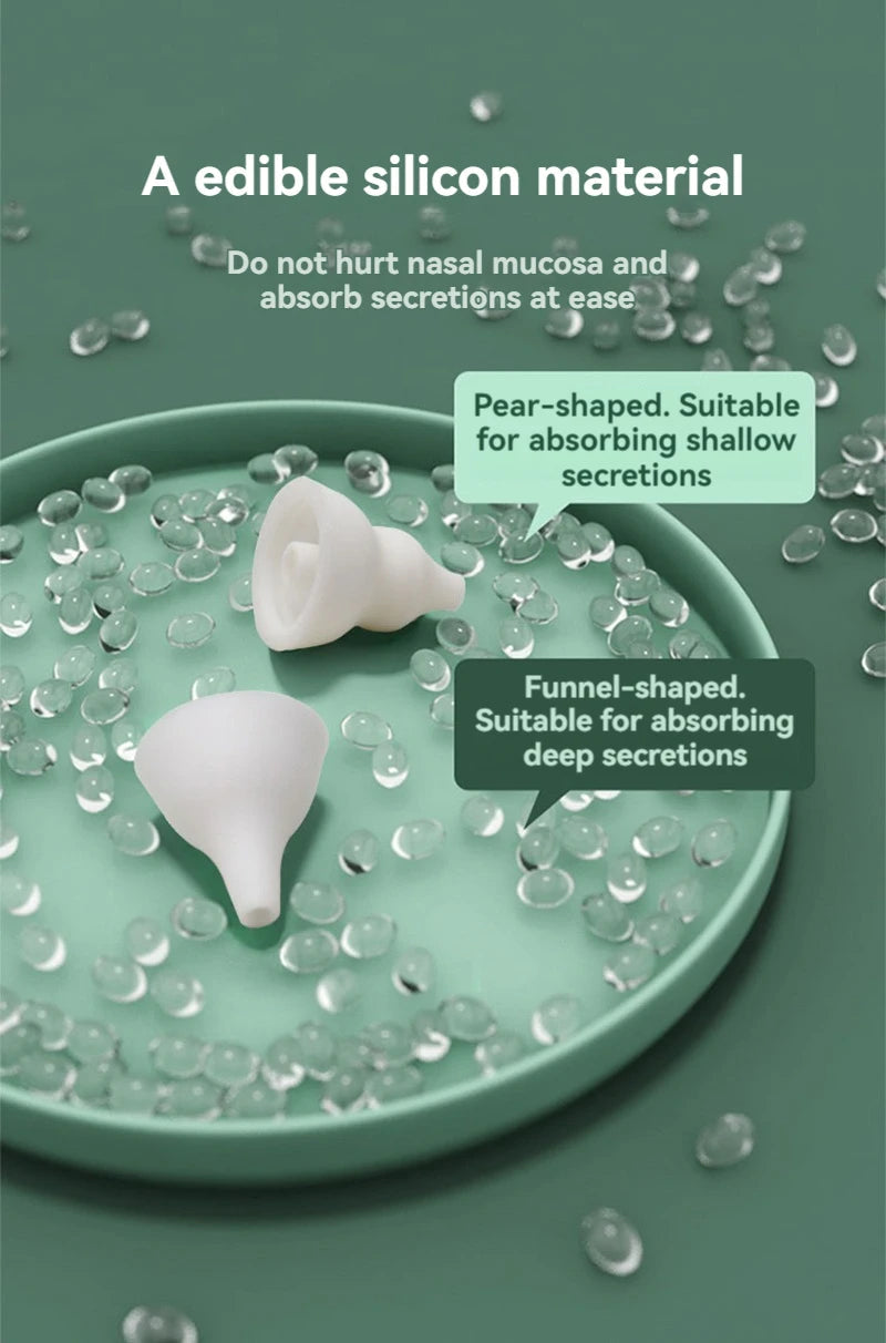 2024 New Pattern Baby Electric Nasal Aspirator Charging Version Newborn Baby Nasal Aspirator Suck Out Prevent Nasal Congestion Viralgem Store