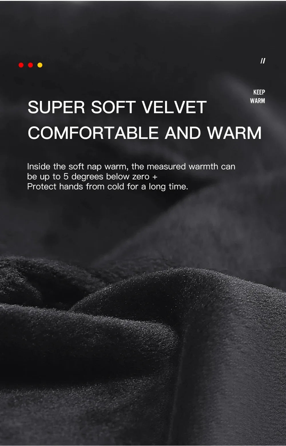 Winter Outdoor Cycling Gloves for Men and Women Touchscreen Windproof Warm Sport Splashproof Silicone Non-slip Motorcycle Gloves