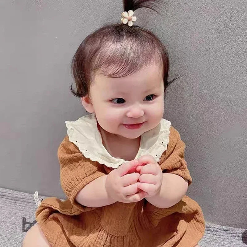 10/20/30/40/50Pcs Lot cute cartoon Bear Bunny Girl Elastic Rubber Band Headdress baby children hair accessories Viralgem Store