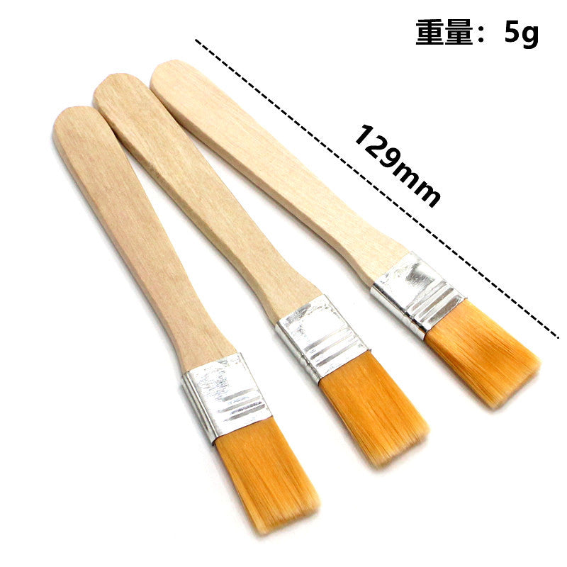 3pcs Wooden Brush Computer Motherboard Dust Removal Keyboard Cleaning Mobile Phone Maintenance Tool Paint Brush Cleaning Brush Viralgem Store