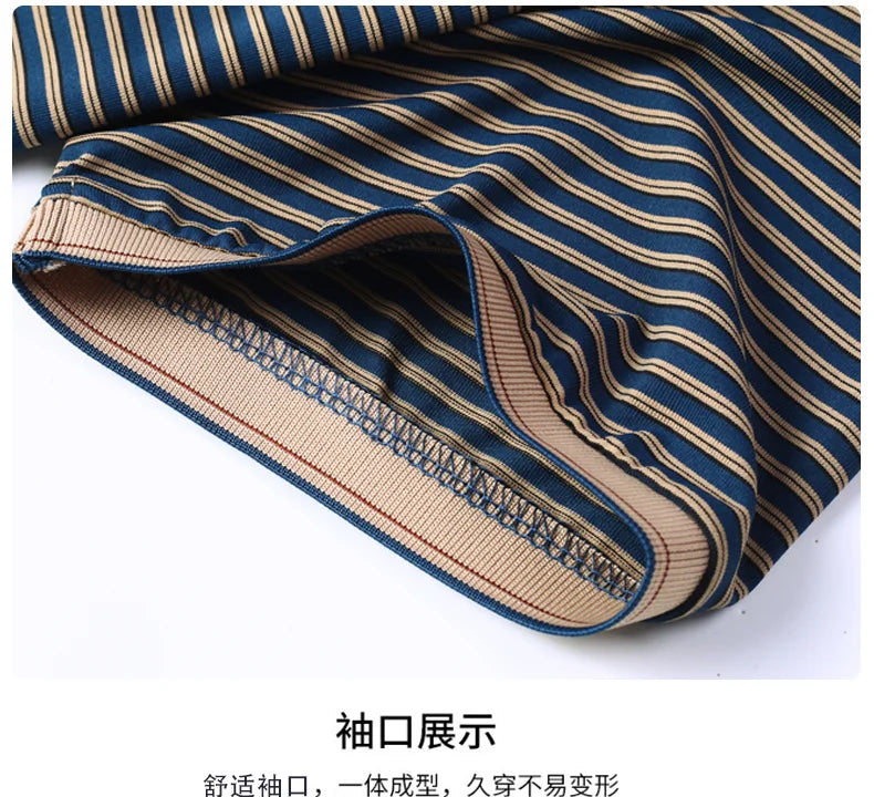 Top Grade 2025 Summer Brand Designer Polo Shirts For Men Summer Stripped Slim Fit Short Sleeve Casual Tops Fashions Men Clothes Viralgem Store