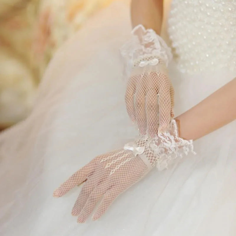 Transparent Sunscreen Sexy Driving Gloves Women Gloves Ultra Thin Dress Gloves Sheer Tulle 70cm Long Female Gloves Women Gloves