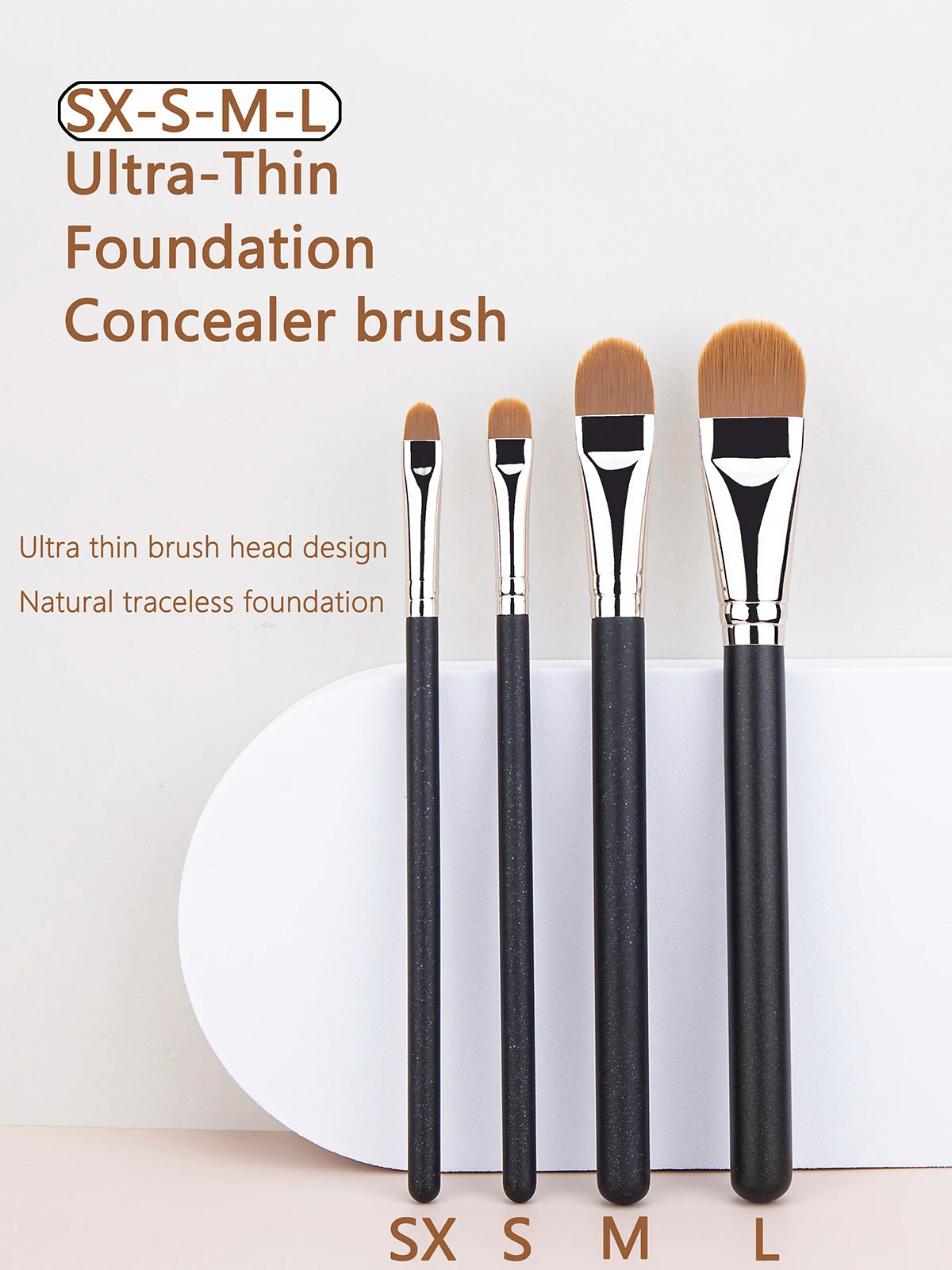 212 Flat Eyebrow Brush Ultrathin Eyebrow Makeup Brushes Flat Eyeliner Brush Thin Eye Liner Brow Contour Beauty Brush Tool
