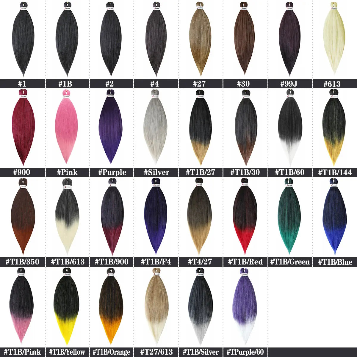 90G Yaki Synthetic Braiding Hair Jumbo Pre Stretched Hair Extensions For Women Kanekalon Curly Crochet Hair Braids Passion Twist