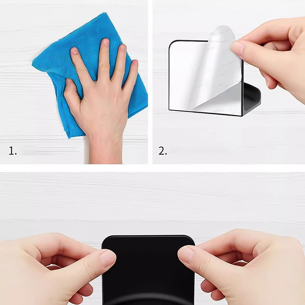 Universal Headphone Stand Adhesive Headphone Hanger Headphone Holder for Easy Damage-Free Wall Desk Or PC Mounting