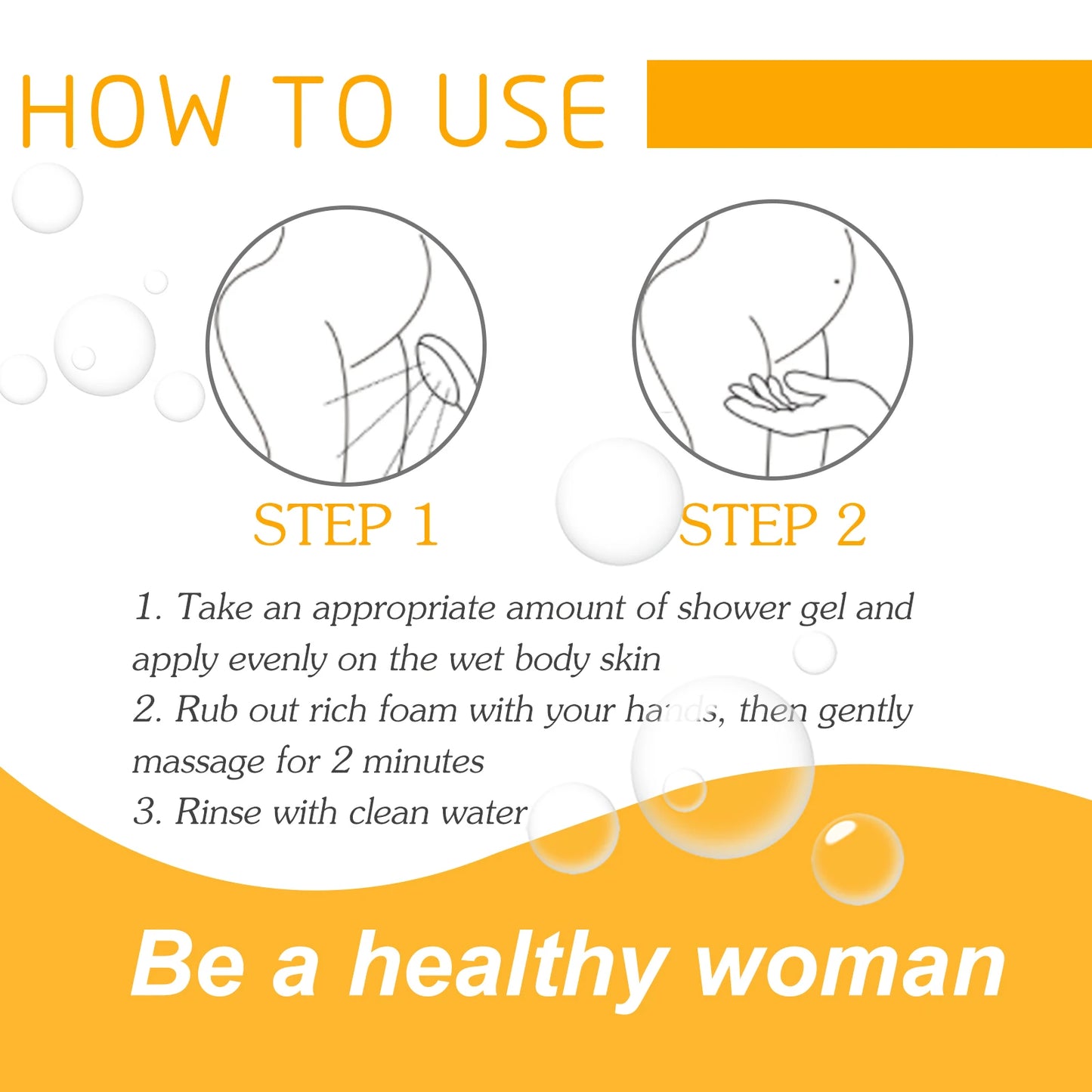 Women Shower Gel Body Private Parts Cleansing Refreshing Oil Control Moisturizing Long-Lasting Fragrance Anti Itch Shower Gel