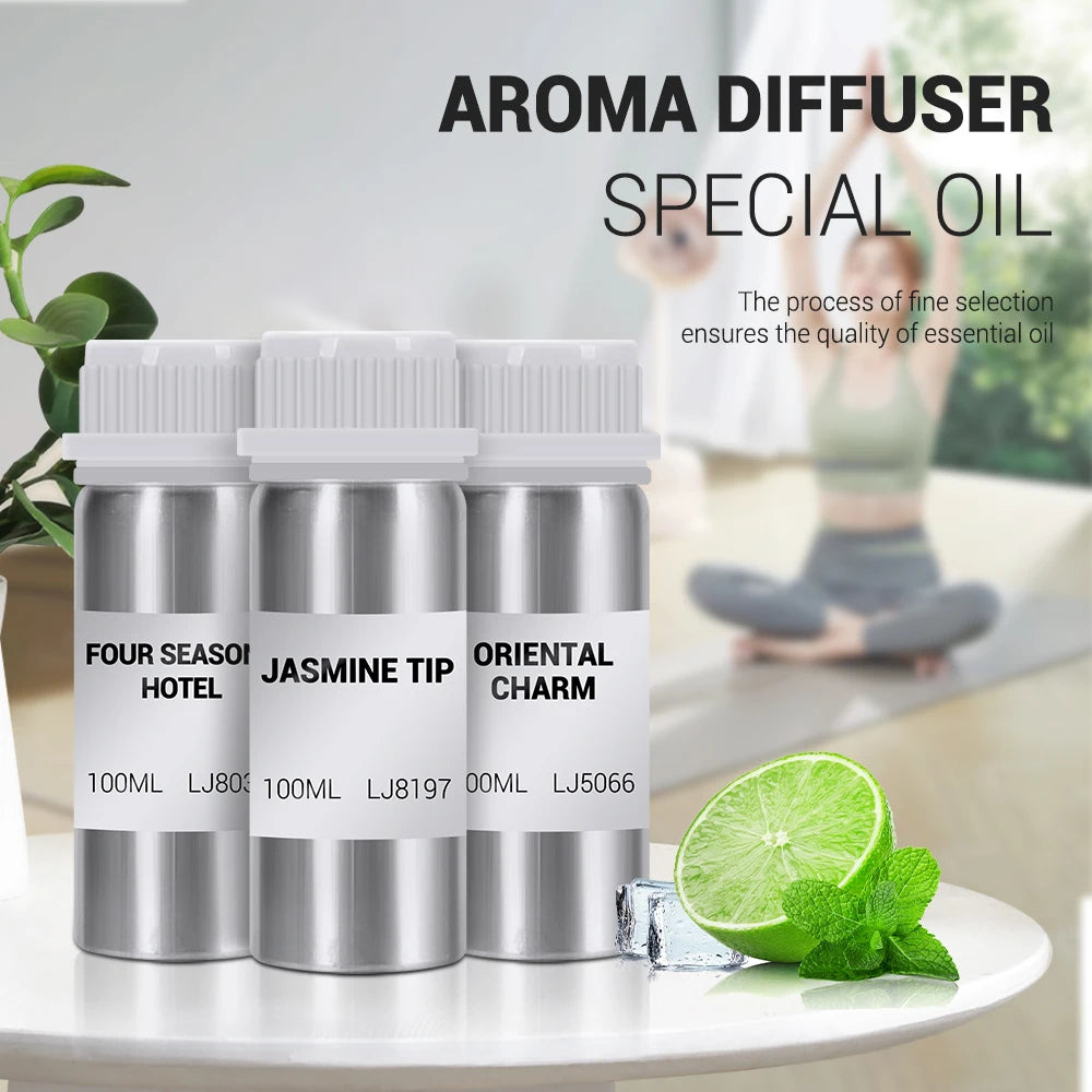 100ml Room Fragrance Hotel Essential Oil Aromatherapy Perfume Pure Plant Extrat Humidifiers Diffusers Essential Oil Bedroom