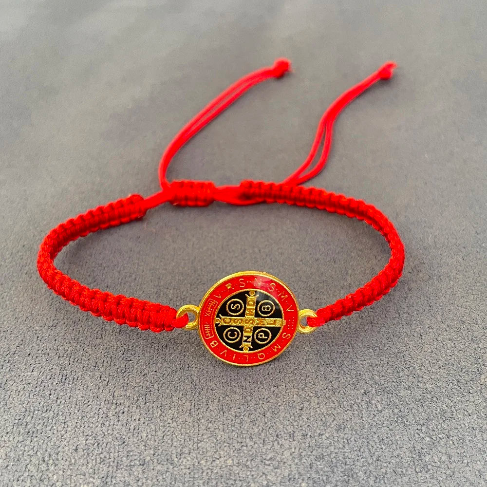 W.W.J.D. | WWJD Woven Bracelets San Benito Medal Bracelet Adjustable Stacking Jewelry