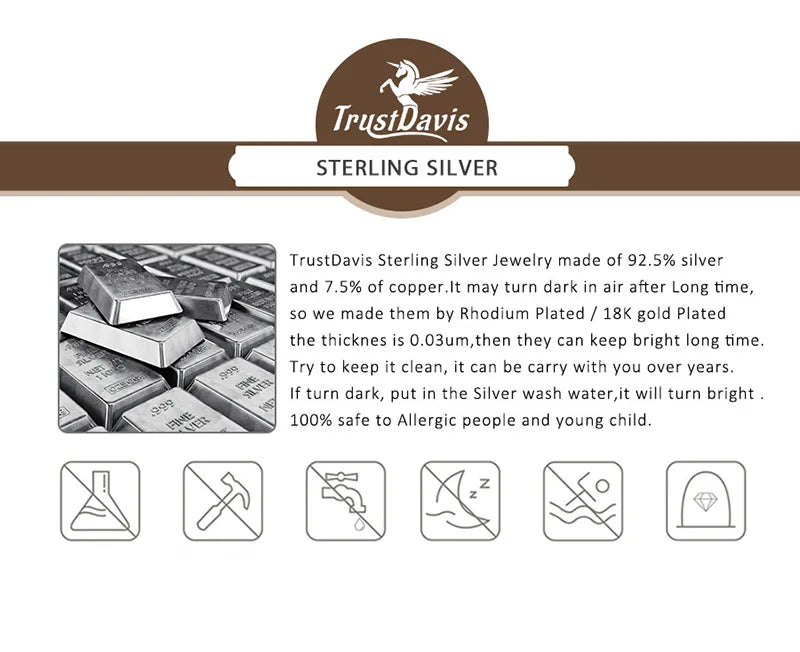 Trustdavis Authentic 925 Sterling Silver Sweet Irregular Baroque Pearl Stud Earrings For Women Wedding Party FIne Jewelry DA1224