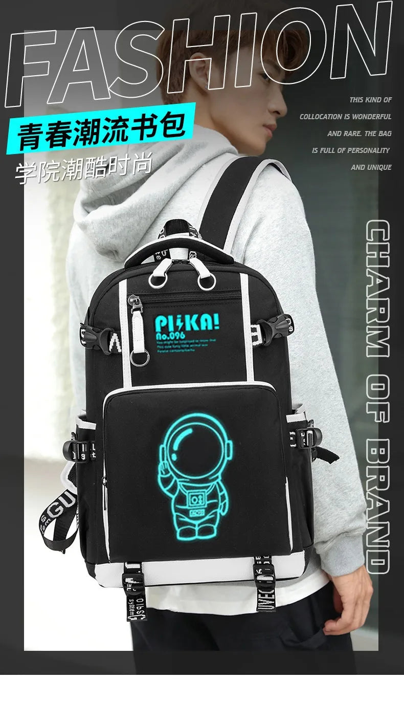 Waterproof Luminous Kids Backpack Children School Bags For Boys Orthopedic School Backpack Primary Schoolbag Book Bag Mochila Viralgem Store