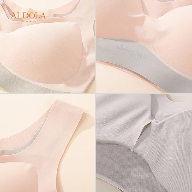 ALDOLA Women's Sport Bras Seamless Wireless Bra Push Up Bralette Full Coverage Everyday Bras Female Lingerie & Underwear Viralgem Store
