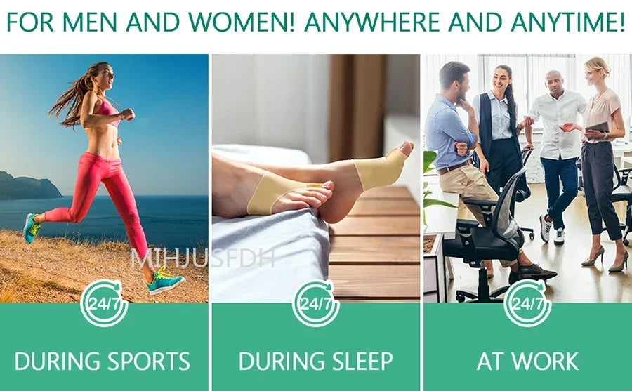 Toe Separator Hallux Valgus Bunion Corrector Orthotics Feet Bone Thumb Adjuster Correction Pedicure Sock Straightener