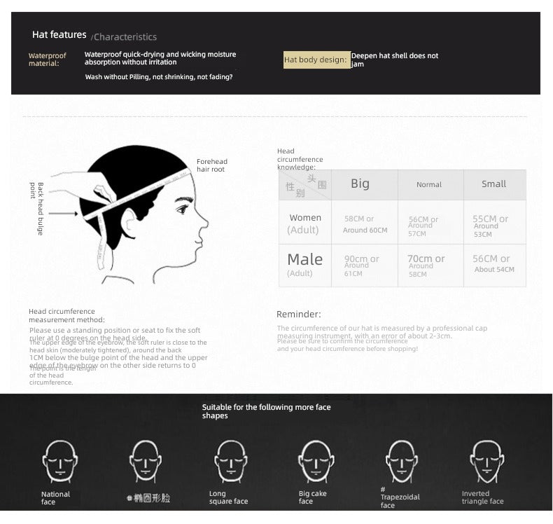 Wool Hat Men Large Size Tall Crown Suitable for round Faces Viralgem Store