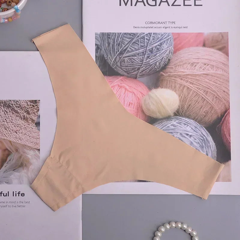 2pcs Sexy Lingerie Seamless Women G-string Underwear Ladies Panties Lingerie Bikini Pants Tanga Thong Intimatewear Briefs