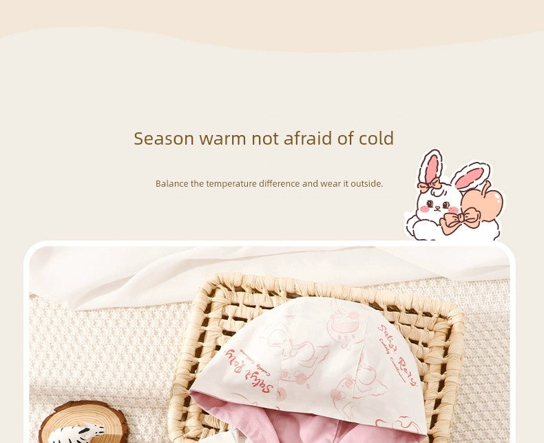 Women's Spring and Autumn Hooded Girl Infant Clothes and Coat Viralgem Store