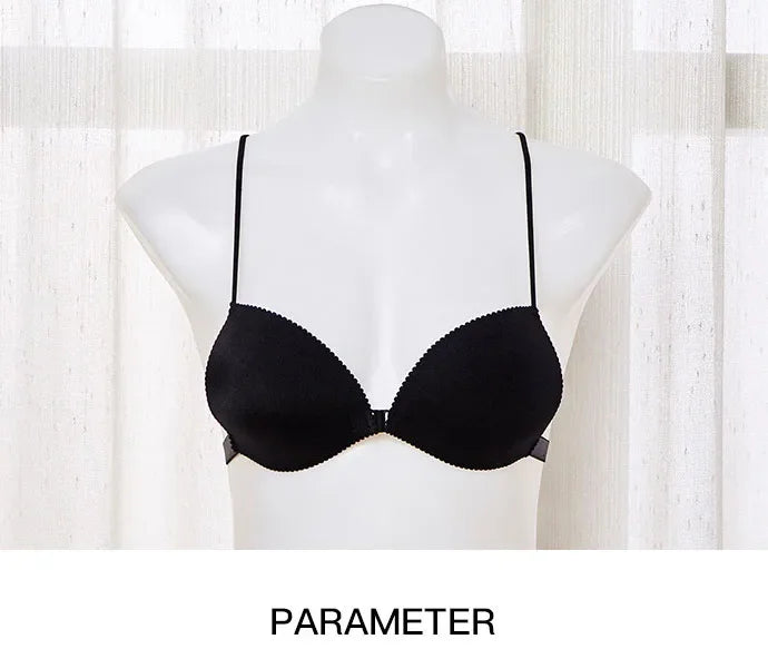 Thin Cup Sexy Seamless Push Up Bra Front Closure Underwear Female Brassiere Modis Lingerie Bras for Women Female Intimates