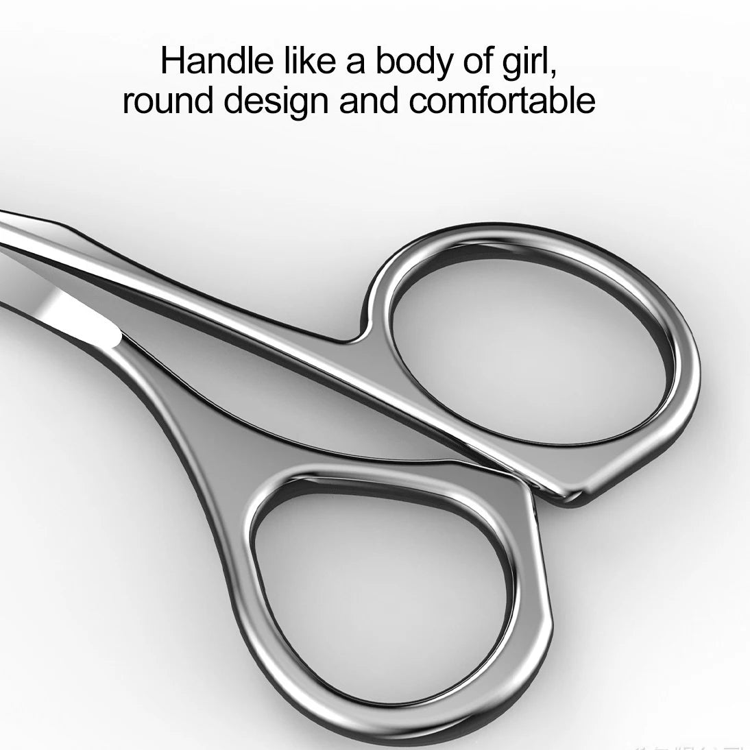 Stainless Steel Eyebrow Scissors With Eyebrow Comb High Quality Makeup Scissors Eyebrow Trimming Knife Hair Remover Shaver Tool Viralgem Store