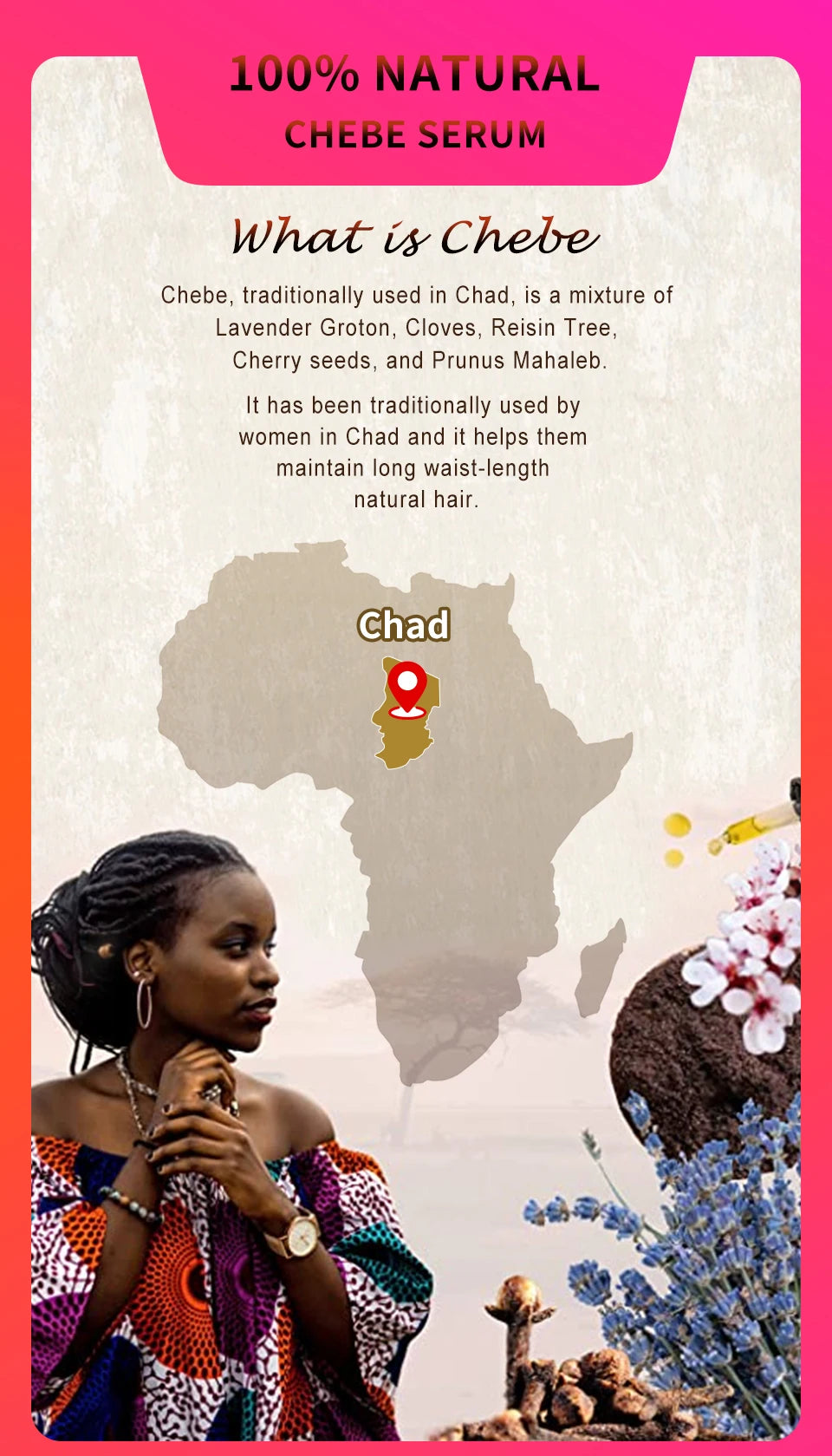 10ml Chebe Spray Fast Hair Growth Oil Hair Loss Treatment Traction Alopecia Spray Repair Damage Anti Hair Break Hair Care Spray