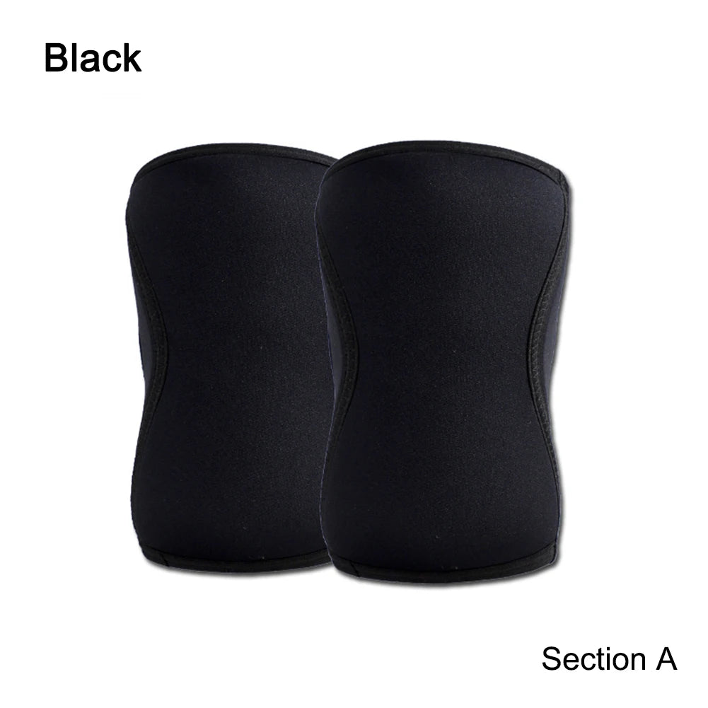 1 PC Squat 7mm Knee Sleeves Pad Support Men Women Gym Sports Compression Neoprene Knee Protector Fitness Gym Fit Weightlifting