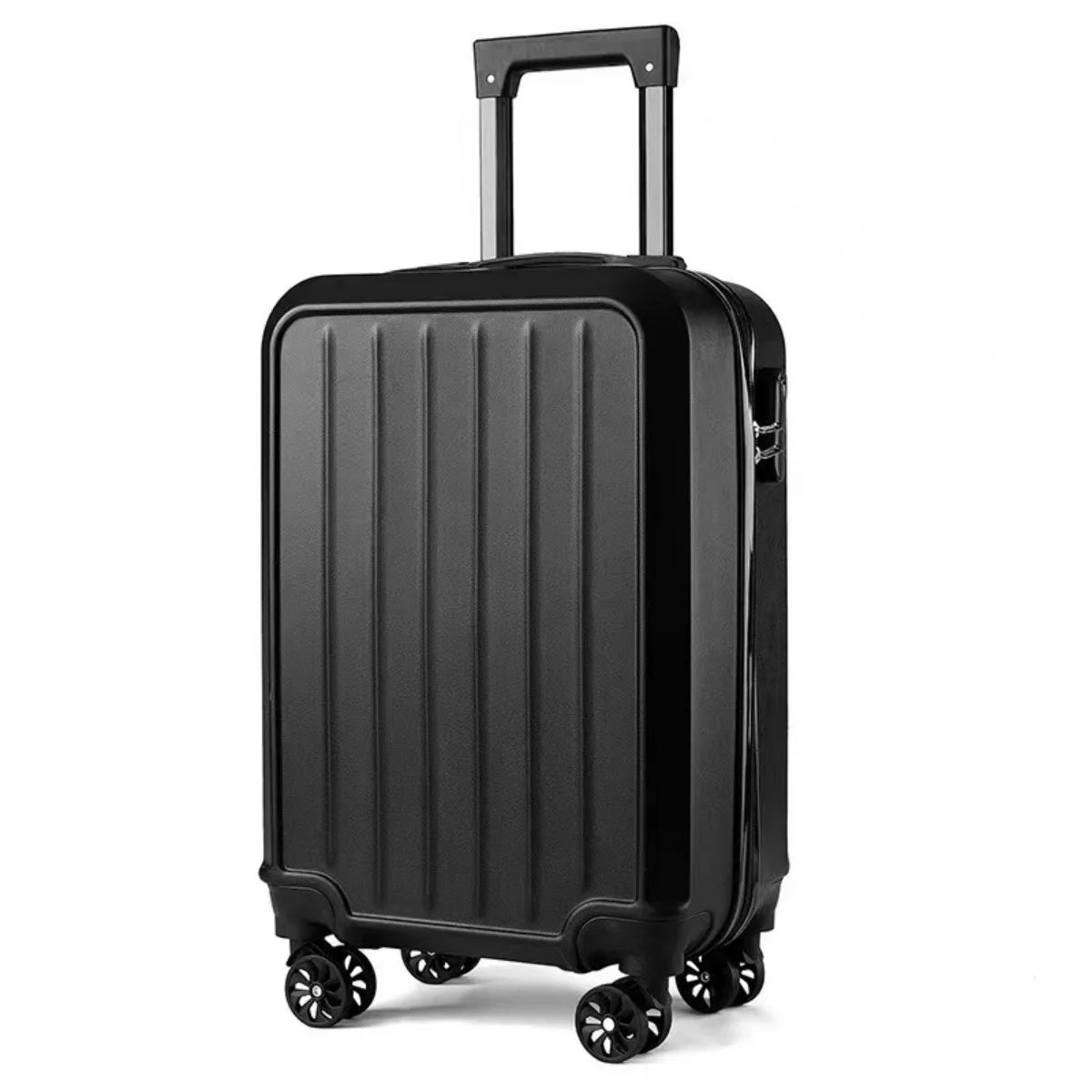 1 Piece, Pp Compression-Resistant and Resilient Material, 20inch Carry-On Suitcase, Luggage Suitcase, Trolley Suitcase, Spinner Wheels, Combination Lock, Candy Color Viralgem Store
