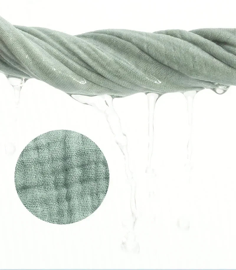 2/5pcs Baby Saliva Soft Absorbent Gauze Cotton Burp Cloth Kindergarten Handkerchief Newborn Washcloth Nursing Towel