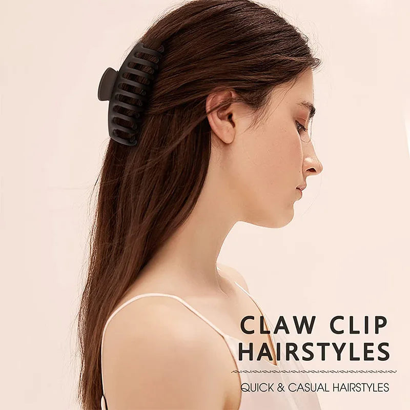 4PCS Hair Claw Clips 4 Inch Nonslip Large Crab Hairpins for Women Thin Hair Accessories Barrette Girls Gifts for Women Viralgem Store