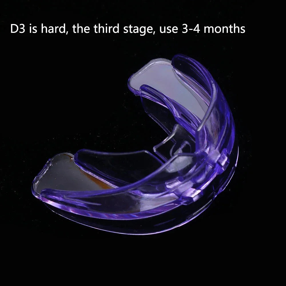 1pc Dental Braces Tooth Orthodontic Braces Appliance Silicone Alignment Trainer Teeth Retainer Bruxism Guard Teeth Retainer