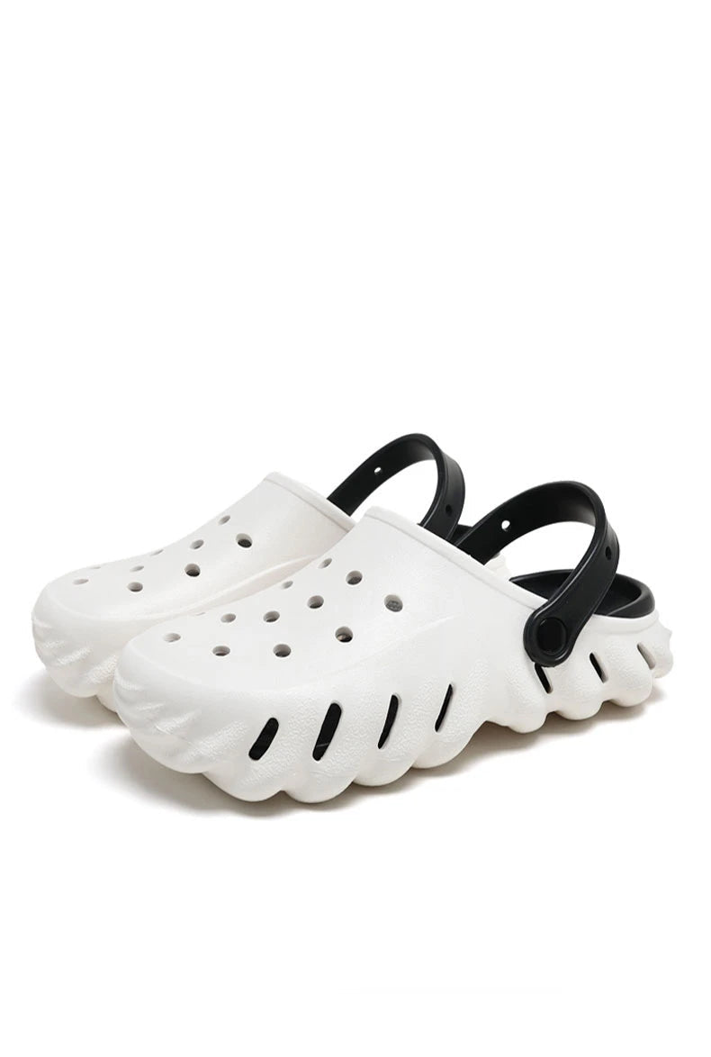 2024 Unisex Casual Slippers Fashion Men Flip flops EVA Garden Slippers Outdoor Beach Men Shoes Indoor House Home Shoes Summer Viralgem Store