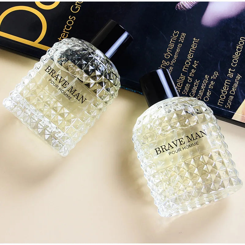 100ML Brave Man Wolf Smoke Perfume Charming Cologne Long-Lasting Fragrance Tender Woody Scent Floral Oriental Note Eau De Parfum