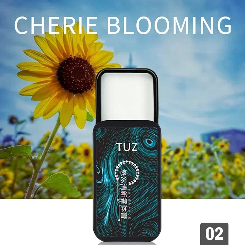 1PCS Portable Solid Perfume Set Fragrance Women Men Balm Fresh Natural Longlasting Deodorant Body Antiperspirant Reverse Paris