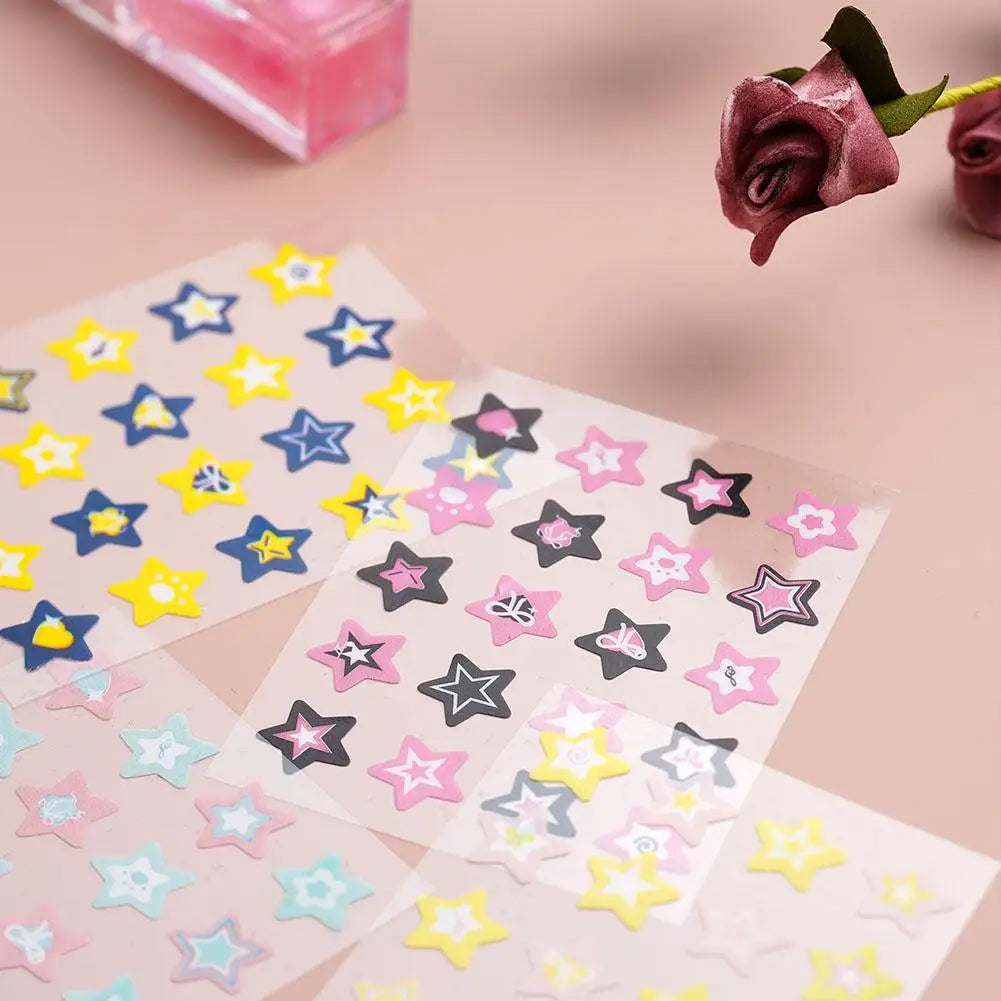 1PC Colorful Star Shaped PE Pimple Patches Acne Invisible Removal Skin Care Stickers Concealer Face Spot Beauty Makeup Tools