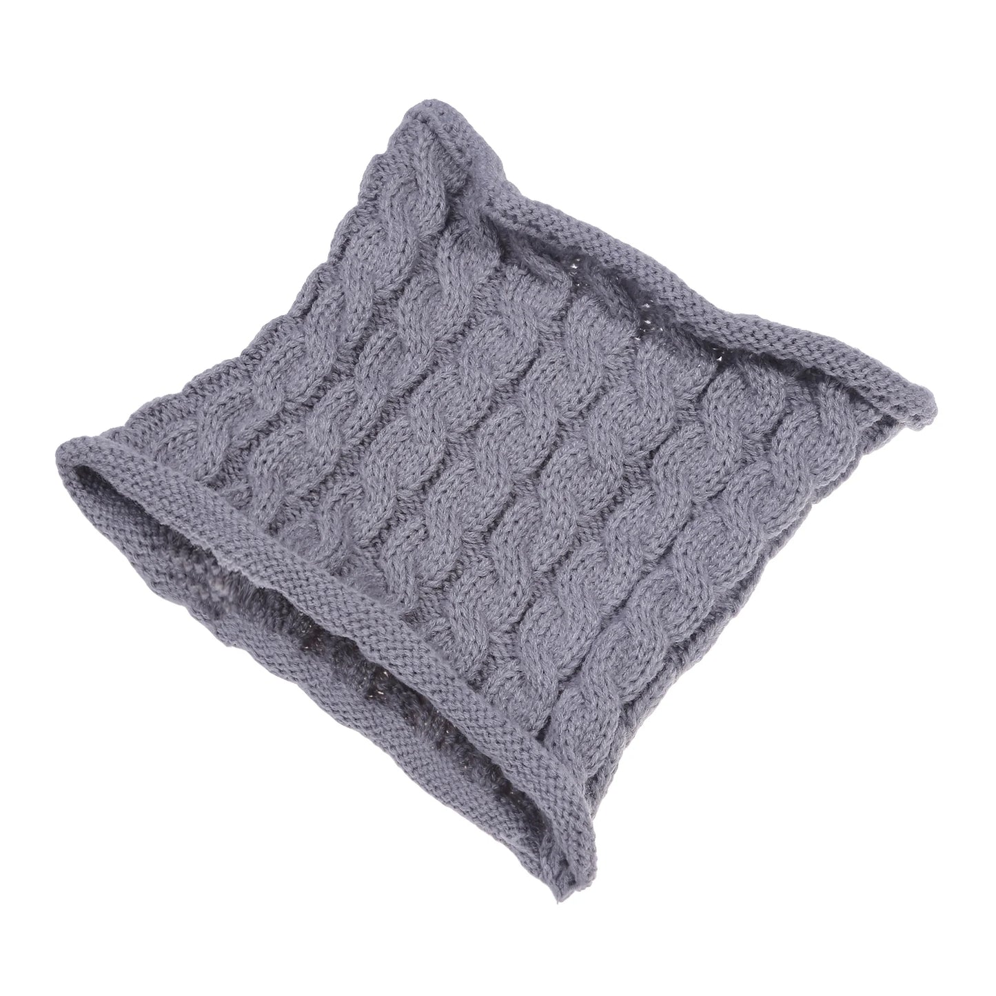 3PCS/Set Kid Winter Hat Scarf Mittens Set Toddler Knitted Girls Children Skin-Friendly Neck Warmer Boys Wool Outdoor Warm Gloves