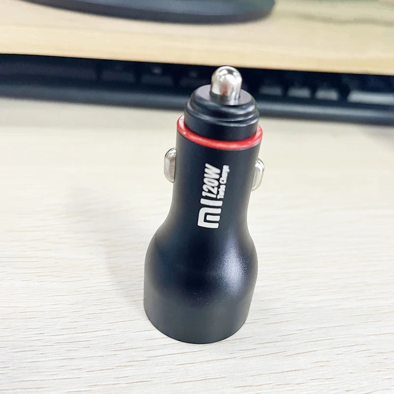120W Xiaomi USB Type C Car Charger 67W 6A Turbo Fast Charging Adapter For Mi 14 13 13T 12 Pro Redmi Note K60 IPhone 16 15 Charge Viralgem Store