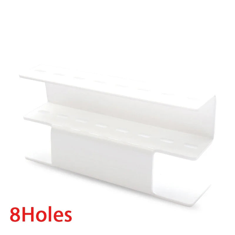 1PC Eyelash Tweezers Storage Rack Tweezer Organizer Holder Stand Eyelash Extension Tools Makeup Beauty Shelf 6/8 Holes