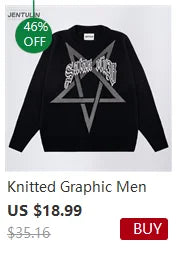 Vintage Cartoon Knitted Sweaters Men Casual Oversized Fashion Women Streetwear Tops Harajuku Pullover Y2k Aesthetic Clothes Goth