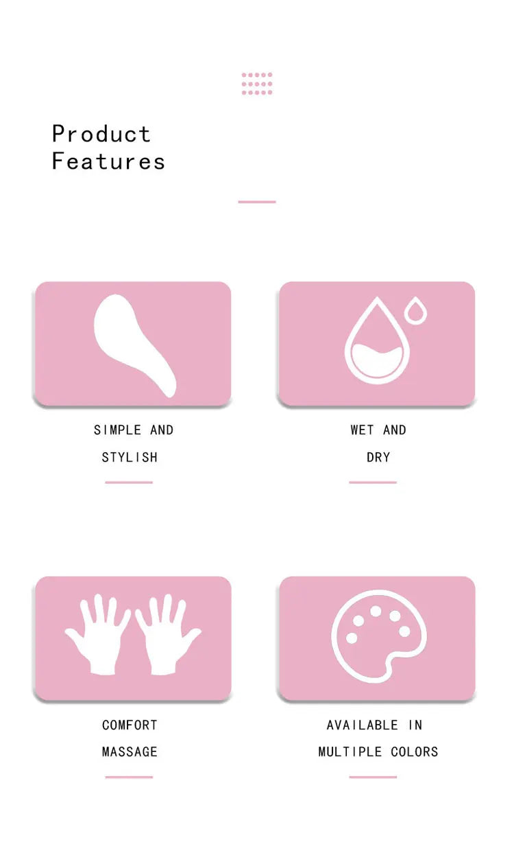 1pc Magic Detangling Comb Anti-static Massage Hair Brush Tangle Detangle Air Cushion Hair Brush Salon Barber Hair Styling Tools