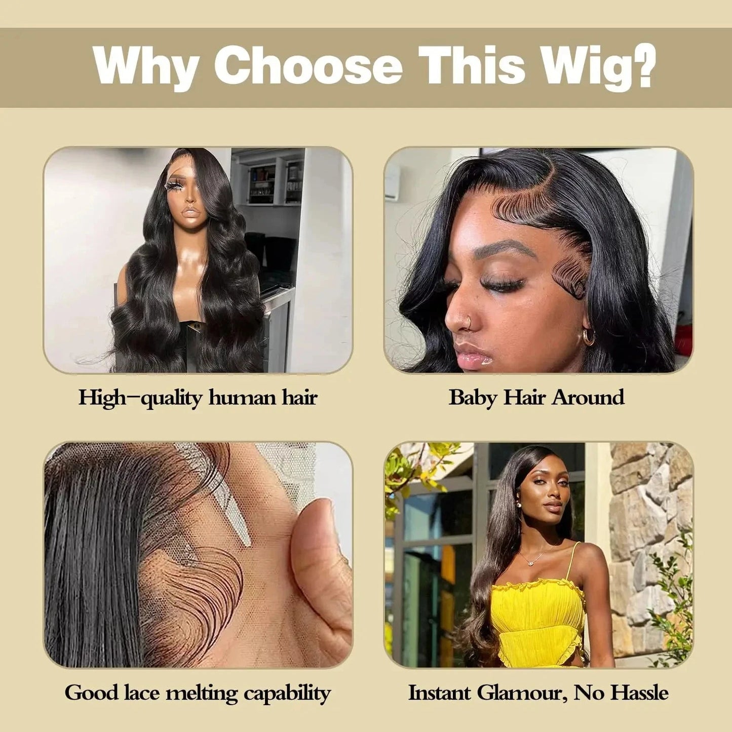 Upgraded 1B/30 Balayage Body Wave 13x4 Highlight Lace Front Human Hair Wig Vietnamese 30 Inch Omber Brown Colored Wig Human Hair Viralgem Store