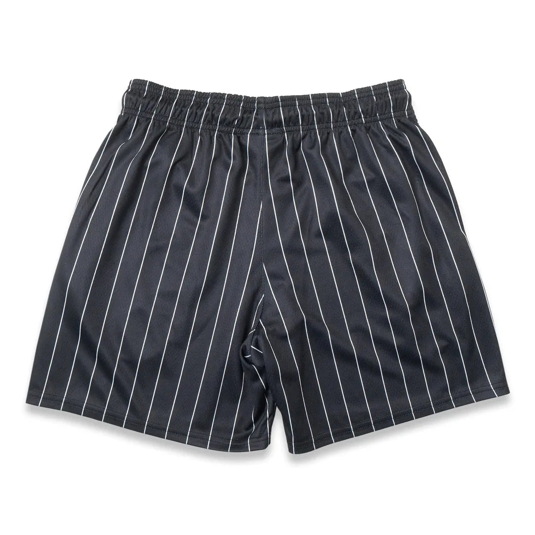 Striped pattern casual shorts 2024 summer new American Basketball running quarterpants men's fitness shorts