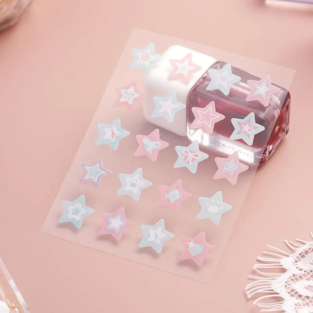 1PC Colorful Star Shaped PE Pimple Patches Acne Invisible Removal Skin Care Stickers Concealer Face Spot Beauty Makeup Tools