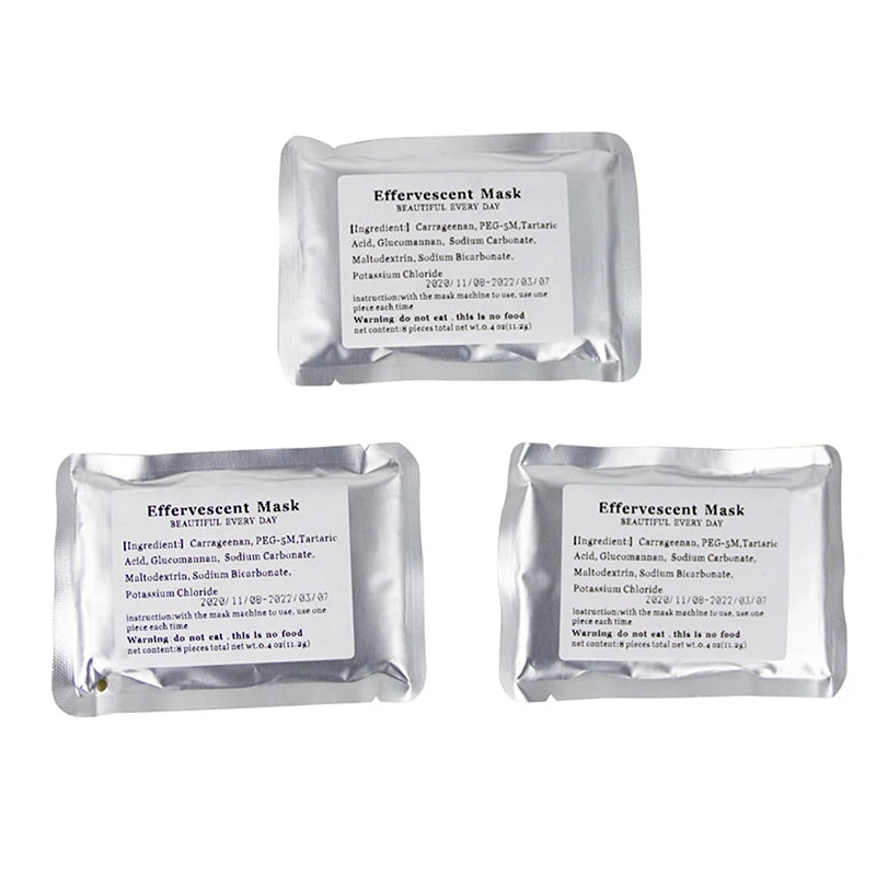 Whitening DIY Facial Fruit Vegetable Maker Automatic Mask Machine Use Effervescent Collagen Tablets Anti Aging Wrinkle Hydrating