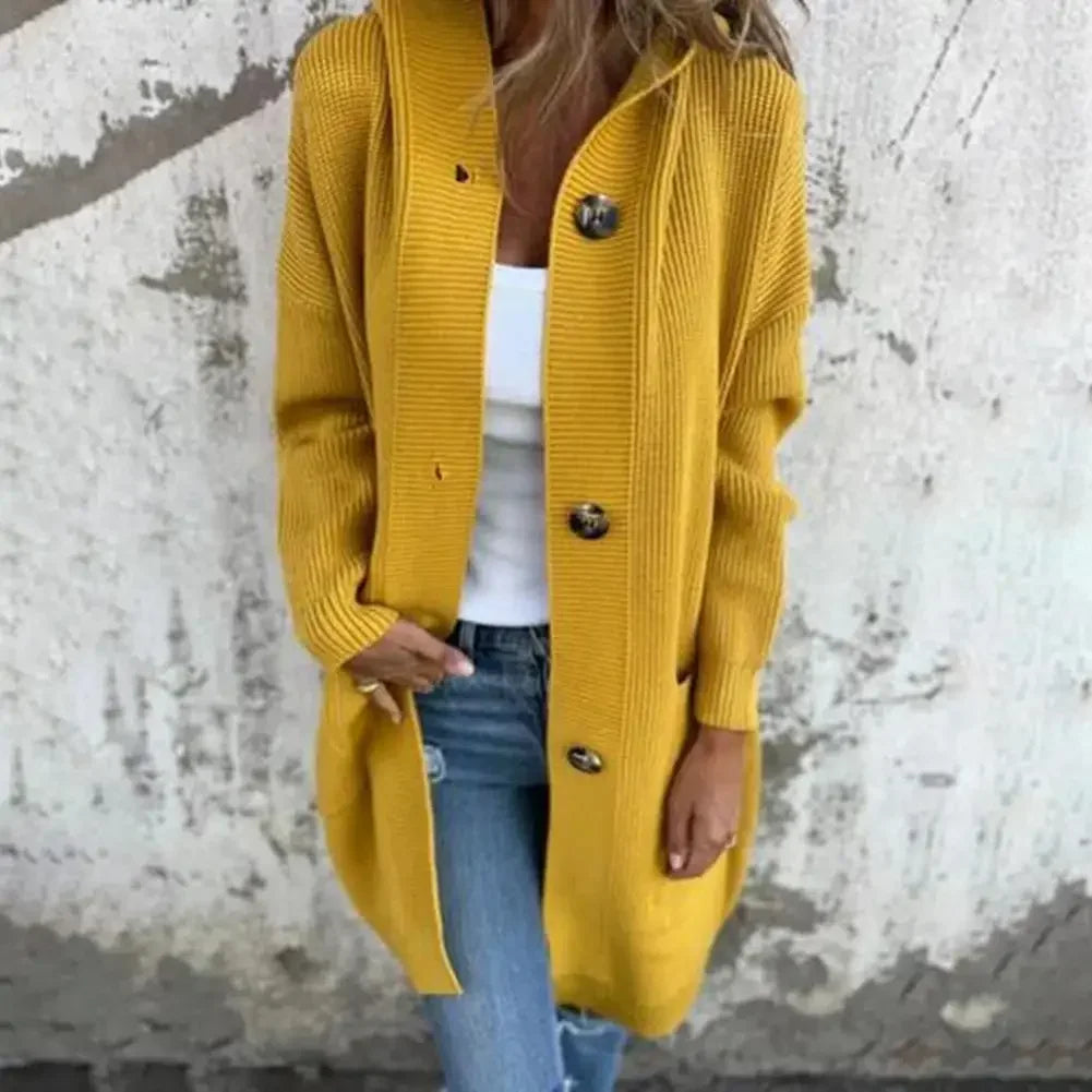 VIta Sweater Gothic Clothes Women Button Autumn Big Size Cardigan Long Sleeve Gray Sweater Polo Sweater Women