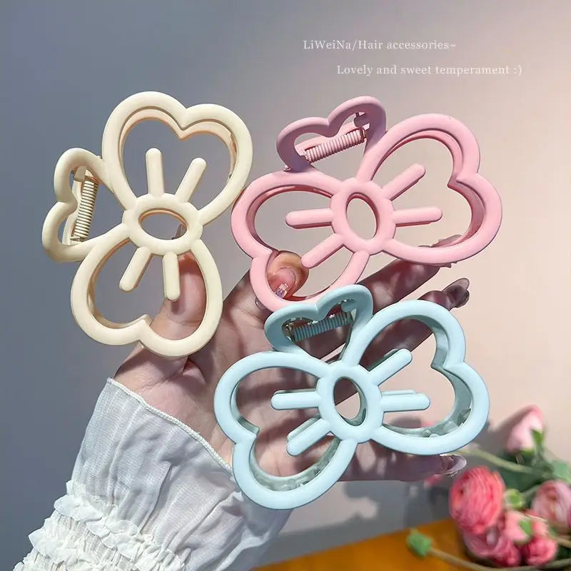 2024 Butterfly Hair Clip Hairpins for Women Girls French High Sense Acetate Hair Claw Trendy Barrettes Hair Accessories