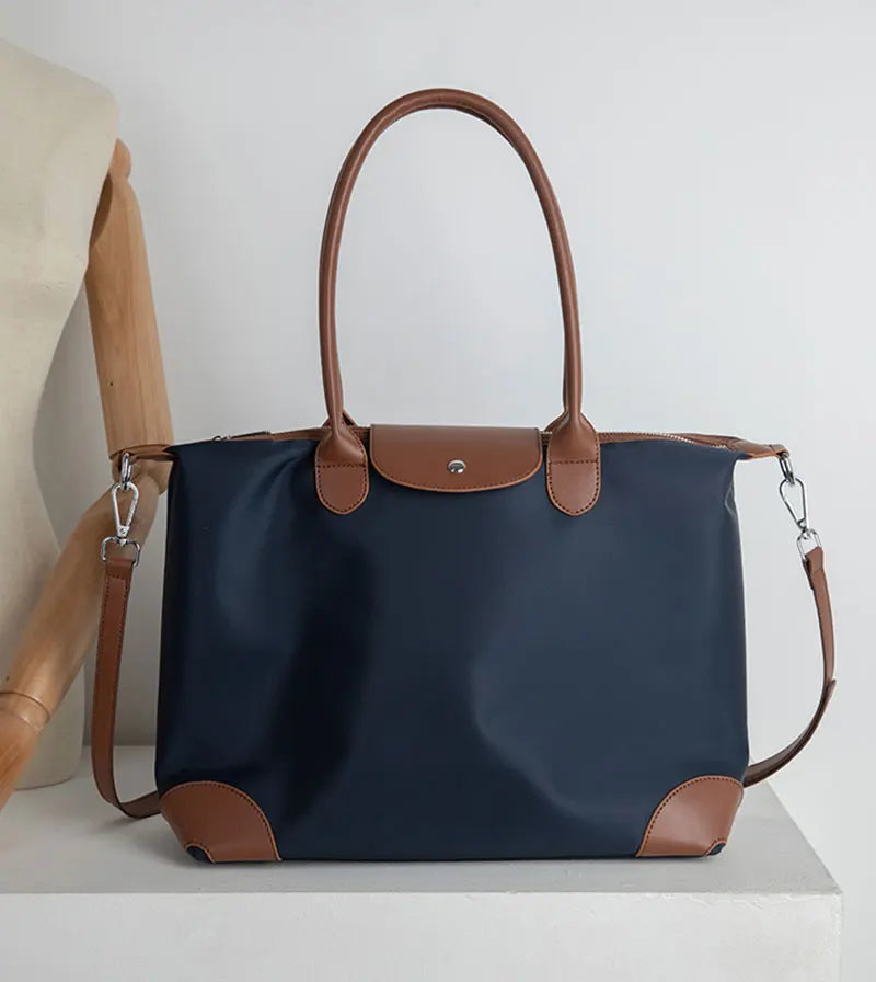 Women's Tote Bag Large Capacity Waterproof Oxford Cloth Women Shoulder Bag Luxury Designer Crossbody Bags Foldable Handbags Viralgem Store