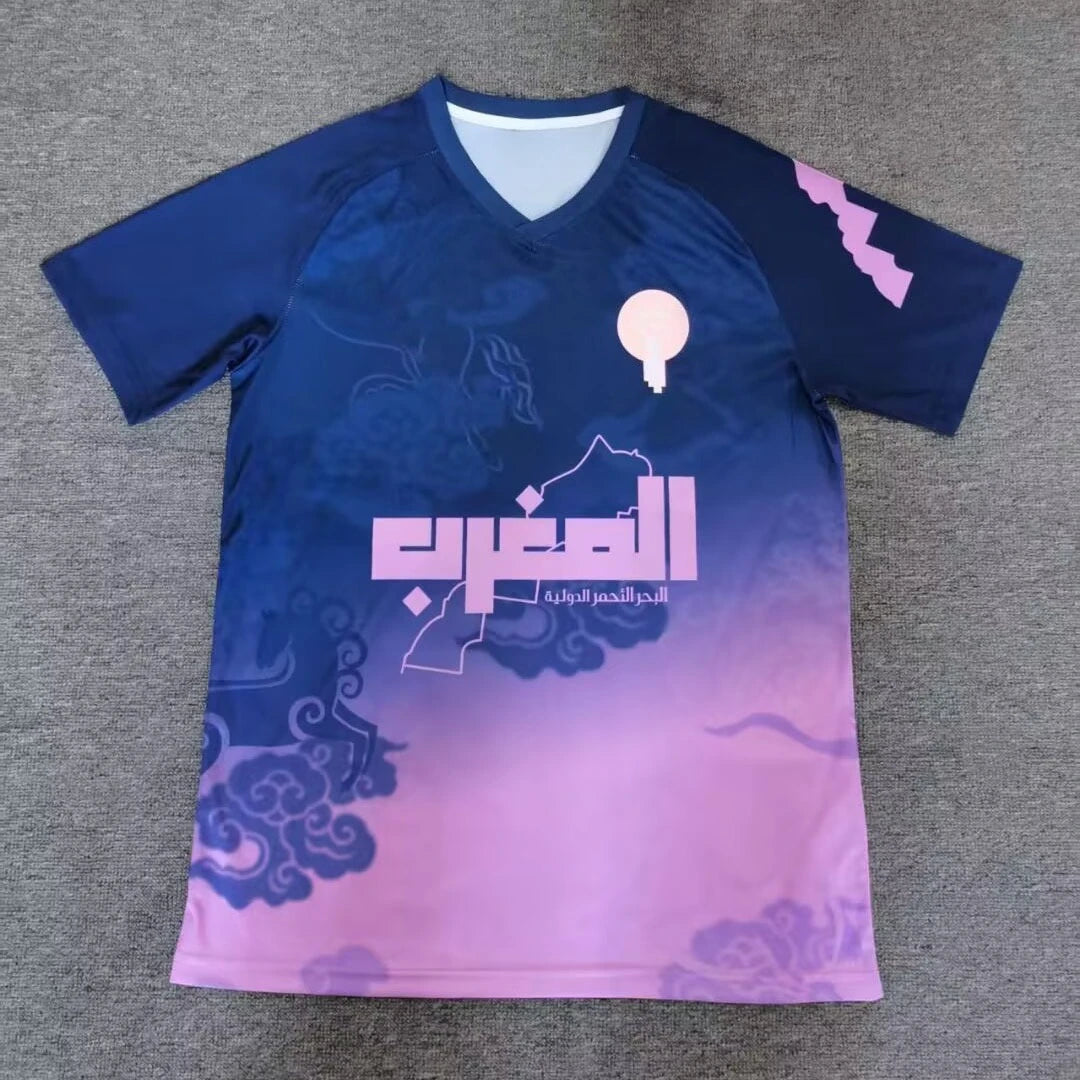 Summer Morocco 2025-26 season classic football fan jersey breathable moto quick-drying comfortable breathable game uniform Viralgem Store